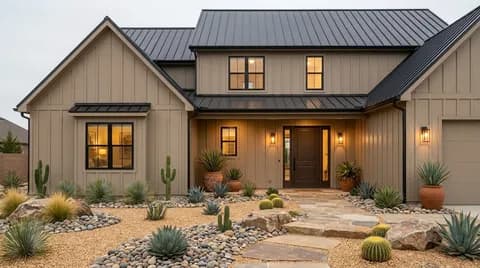 Desert exterior staging style
