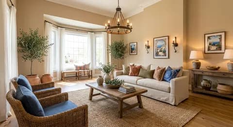 Mediterranean staging style
