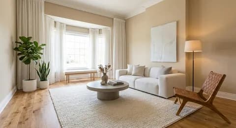 Minimalist staging style