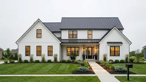 Modern exterior staging style